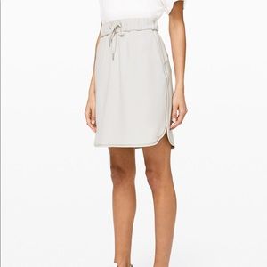 Size 2 Lululemon White on the Fly skirt